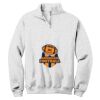 NuBlend ® 1/4 Zip Cadet Collar Sweatshirt Thumbnail