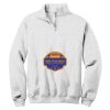 NuBlend ® 1/4 Zip Cadet Collar Sweatshirt Thumbnail