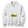 NuBlend ® 1/4 Zip Cadet Collar Sweatshirt Thumbnail