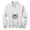 NuBlend ® 1/4 Zip Cadet Collar Sweatshirt Thumbnail