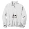 NuBlend ® 1/4 Zip Cadet Collar Sweatshirt Thumbnail