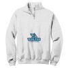 NuBlend ® 1/4 Zip Cadet Collar Sweatshirt Thumbnail