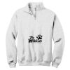 NuBlend ® 1/4 Zip Cadet Collar Sweatshirt Thumbnail
