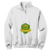 NuBlend ® 1/4 Zip Cadet Collar Sweatshirt Thumbnail