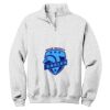 NuBlend ® 1/4 Zip Cadet Collar Sweatshirt Thumbnail