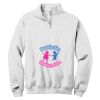 NuBlend ® 1/4 Zip Cadet Collar Sweatshirt Thumbnail