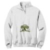 NuBlend ® 1/4 Zip Cadet Collar Sweatshirt Thumbnail