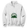 NuBlend ® 1/4 Zip Cadet Collar Sweatshirt Thumbnail
