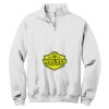 NuBlend ® 1/4 Zip Cadet Collar Sweatshirt Thumbnail