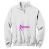 NuBlend ® 1/4 Zip Cadet Collar Sweatshirt Thumbnail