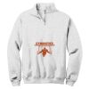 NuBlend ® 1/4 Zip Cadet Collar Sweatshirt Thumbnail