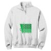 NuBlend ® 1/4 Zip Cadet Collar Sweatshirt Thumbnail