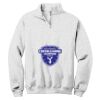 NuBlend ® 1/4 Zip Cadet Collar Sweatshirt Thumbnail