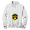 NuBlend ® 1/4 Zip Cadet Collar Sweatshirt Thumbnail