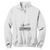 NuBlend ® 1/4 Zip Cadet Collar Sweatshirt Thumbnail
