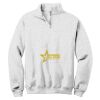 NuBlend ® 1/4 Zip Cadet Collar Sweatshirt Thumbnail