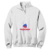 NuBlend ® 1/4 Zip Cadet Collar Sweatshirt Thumbnail