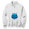 NuBlend ® 1/4 Zip Cadet Collar Sweatshirt Thumbnail