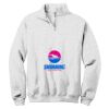 NuBlend ® 1/4 Zip Cadet Collar Sweatshirt Thumbnail