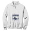 NuBlend ® 1/4 Zip Cadet Collar Sweatshirt Thumbnail