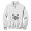 NuBlend ® 1/4 Zip Cadet Collar Sweatshirt Thumbnail