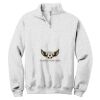 NuBlend ® 1/4 Zip Cadet Collar Sweatshirt Thumbnail