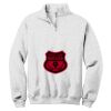 NuBlend ® 1/4 Zip Cadet Collar Sweatshirt Thumbnail