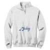 NuBlend ® 1/4 Zip Cadet Collar Sweatshirt Thumbnail