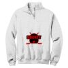 NuBlend ® 1/4 Zip Cadet Collar Sweatshirt Thumbnail