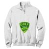 NuBlend ® 1/4 Zip Cadet Collar Sweatshirt Thumbnail