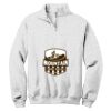 NuBlend ® 1/4 Zip Cadet Collar Sweatshirt Thumbnail
