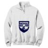NuBlend ® 1/4 Zip Cadet Collar Sweatshirt Thumbnail