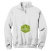 NuBlend ® 1/4 Zip Cadet Collar Sweatshirt Thumbnail