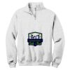 NuBlend ® 1/4 Zip Cadet Collar Sweatshirt Thumbnail