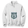 NuBlend ® 1/4 Zip Cadet Collar Sweatshirt Thumbnail