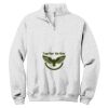 NuBlend ® 1/4 Zip Cadet Collar Sweatshirt Thumbnail