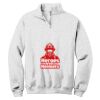NuBlend ® 1/4 Zip Cadet Collar Sweatshirt Thumbnail
