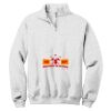 NuBlend ® 1/4 Zip Cadet Collar Sweatshirt Thumbnail
