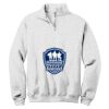NuBlend ® 1/4 Zip Cadet Collar Sweatshirt Thumbnail