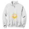 NuBlend ® 1/4 Zip Cadet Collar Sweatshirt Thumbnail