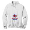 NuBlend ® 1/4 Zip Cadet Collar Sweatshirt Thumbnail