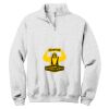 NuBlend ® 1/4 Zip Cadet Collar Sweatshirt Thumbnail