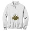 NuBlend ® 1/4 Zip Cadet Collar Sweatshirt Thumbnail