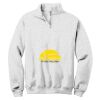 NuBlend ® 1/4 Zip Cadet Collar Sweatshirt Thumbnail