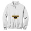 NuBlend ® 1/4 Zip Cadet Collar Sweatshirt Thumbnail