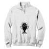 NuBlend ® 1/4 Zip Cadet Collar Sweatshirt Thumbnail