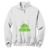 NuBlend ® 1/4 Zip Cadet Collar Sweatshirt Thumbnail