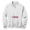 NuBlend ® 1/4 Zip Cadet Collar Sweatshirt Thumbnail