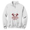NuBlend ® 1/4 Zip Cadet Collar Sweatshirt Thumbnail