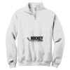 NuBlend ® 1/4 Zip Cadet Collar Sweatshirt Thumbnail